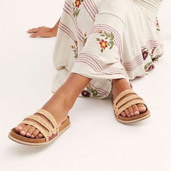 Free People Crete footbed sandals - Picture 1 of 13
